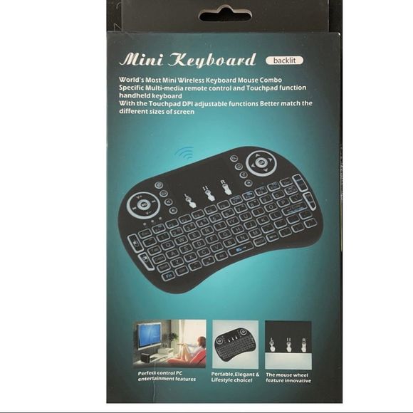 Brand New Mini Wireless Keyboard and Mouse Combo - Picture 2 of 4